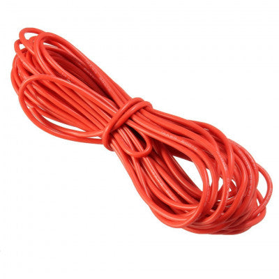 An High Quality Ultra Flexible 14AWG Silicone Wire 10m (Red)