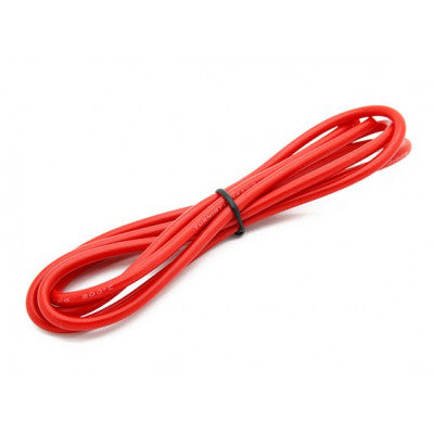 An High Quality Ultra Flexible 14AWG Silicone Wire 1m (Red)