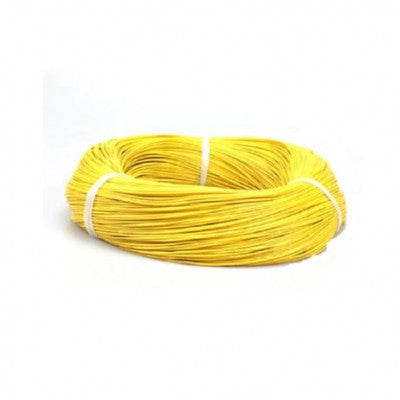 An High Quality Ultra Flexible 14AWG Silicone Wire 200 m (Yellow)