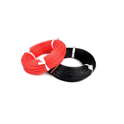 An High Quality Ultra Flexible 16AWG Silicone Wire 1m (Black) + 1m (Red)