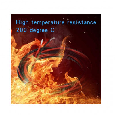 An High Quality Ultra Flexible 18AWG Silicone Wire 1m (Black) + 1m (Red)