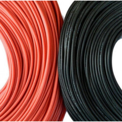 An High Quality Ultra Flexible 18AWG Silicone Wire 1m (Black) + 1m (Red)