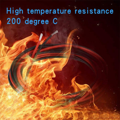 An High Quality Ultra Flexible 18AWG Silicone Wire 3m (Black) + 3m (Red)