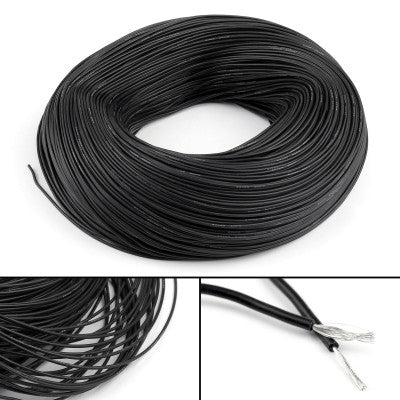 An High Quality Ultra Flexible 24AWG Silicon Wire 2m (Black)