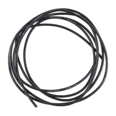 An High Quality Ultra Flexible 24AWG Silicon Wire 2m (Black)