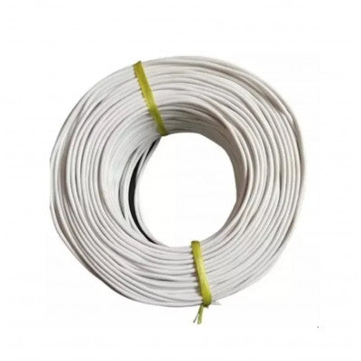 An High Quality Ultra Flexible 24AWG Silicone Wire 400m (White)