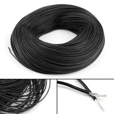 An High Quality Ultra Flexible 28AWG Silicone Wire 3m (Black)