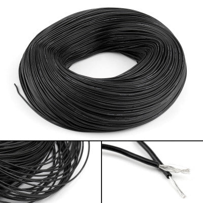An High Quality Ultra Flexible 28AWG Silicone Wire 5m (Black)