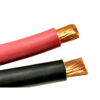 An High Quality Ultra Flexible 6AWG Silicone Wire 1m (Black) + 1m (Red)