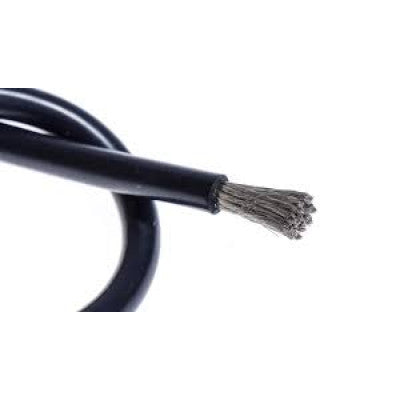 An High Quality Ultra Flexible 8AWG Silicone Wire 0.5 m (Black)