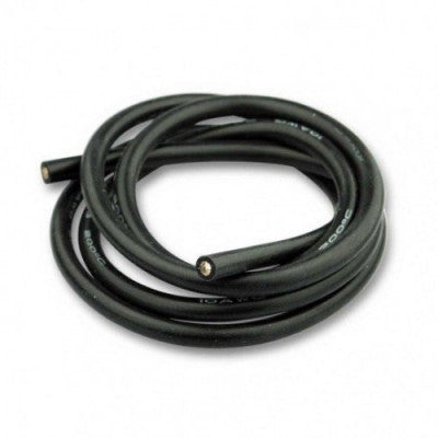 An High Quality Ultra Flexible 8AWG Silicone Wire 0.5 m (Black)