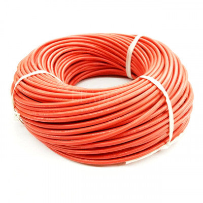 An High Quality Ultra Flexible 8AWG Silicone Wire 1m (Red) + 1m (Black)