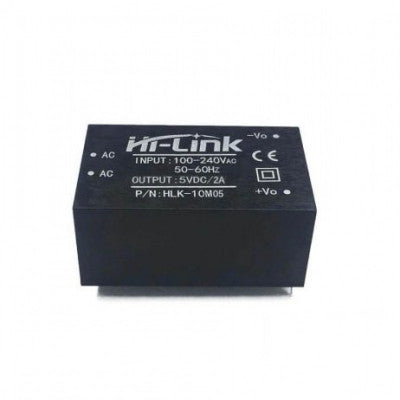 An HLK-10M05 Hi-Link 5V 10W AC to DC Power Supply Module
