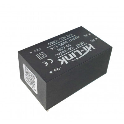 An HLK-10M09 Hi-Link 9V 10W AC to DC Power Supply Module
