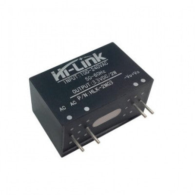 An HLK-2M03 Hi-Link 3.3V 2W AC to DC Power Supply Module