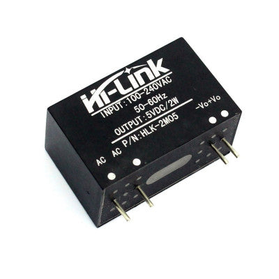 An HLK-2M05 Hi-link 5V 2W AC to DC Power Supply Module