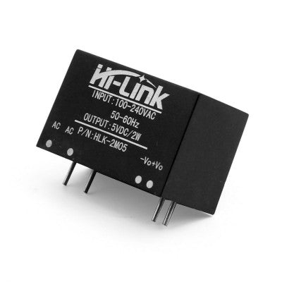 An HLK-2M05 Hi-link 5V 2W AC to DC Power Supply Module