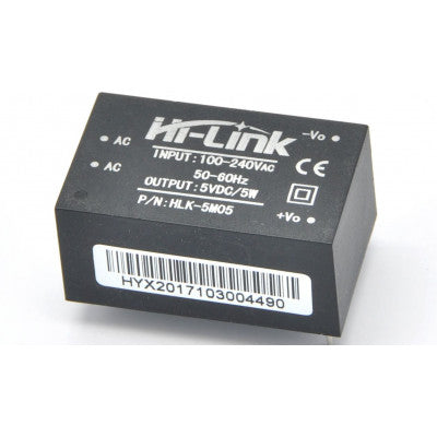 An HLK-5M05 Hi-Link 5V 5W - AC to DC Power Supply Module