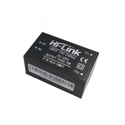 An HLK-5M09 Hi-Link 9V 5W AC to DC Power Supply Module