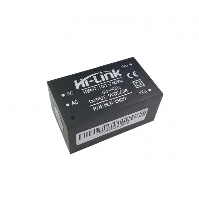 An HLK-5M09 Hi-Link 9V 5W AC to DC Power Supply Module