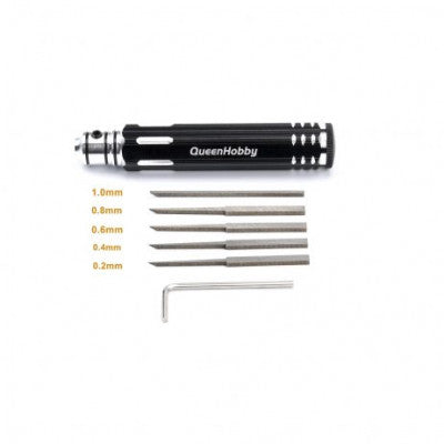 An Hobby Cuttings Tool Chisel with 5 lathe Tools