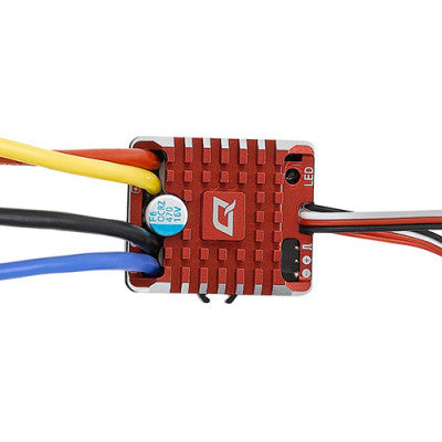 An Hobbywing QuickRun Crawler Borstel Geborsteld 80A ESC