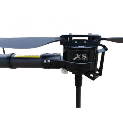 An Hobbywing XRotor X8 Motor and X8 3090 or 3011 Folding Propeller Combo Kit CW