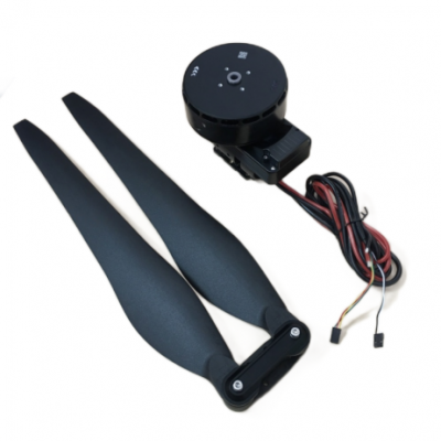 An Hobbywing XRotor X9 Plus Motor and X9 Plus 36190 or 3411 Folding Propeller Combo Kit CCW
