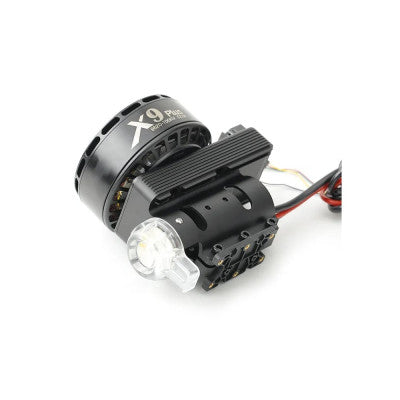 An Hobbywing XRotor X9 Plus Motor and X9 Plus 36190 or 3411 Folding Propeller Combo Kit CW