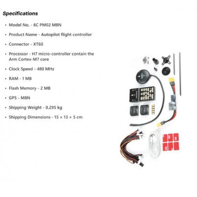 An Holybro Pixhawk 6C PM02 M9N combo kit