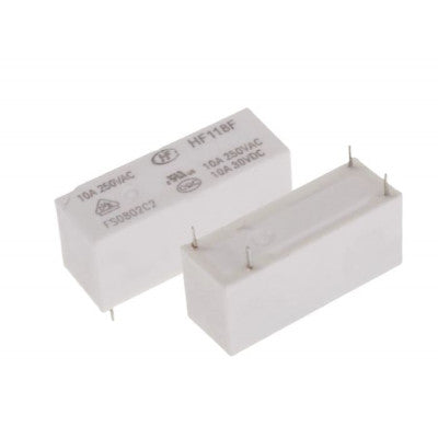 An Hongfa 24V 10A DC HF118F/024-1D6 Series 4 Pins SPST High Power Relay