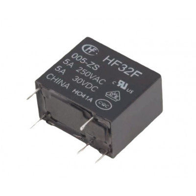 An Hongfa 5V 5A DC HF32F/005-ZS 5 Pin SPDT Miniature Power Relay