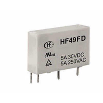 An Hongfa 24V 5A DC HF49FD/024-1H12TFL 4 Pin SPST Miniature Power Relay