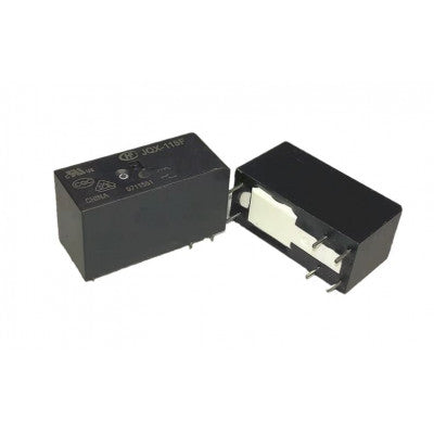 An Hongfa 5V 16A DC JQX115F/005-1H3B 6-Pin SPST PCB Mount Power Relay