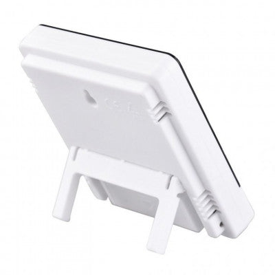 An HTC-1 High Precision Large Screen Electronic Indoor Temperature, Humidity Thermometer with Clock Alarm