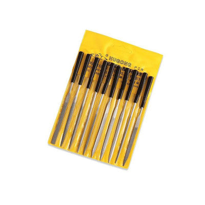 An Hugong Precision Needle File Set - 10 Pieces pack