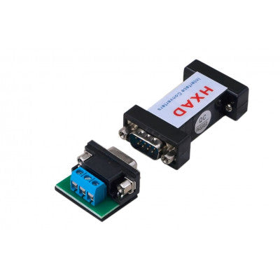 An HXAD RS232 to RS485 serial port Data interface adapter Converter