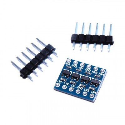 An I2C 4 Channel 3.3V to 5V Bi-Directional Logic Level Converter