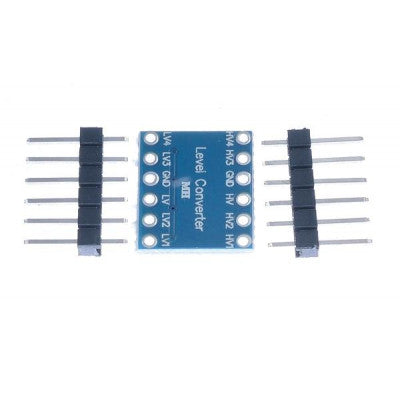 An I2C 4 Channel 3.3V to 5V Bi-Directional Logic Level Converter