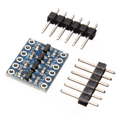 An I2C 4 Channel 3.3V to 5V Bi-Directional Logic Level Converter