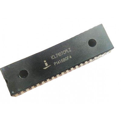An ICL7107 3 1/2 Digit LED Driver with A/D Converter IC DIP-40 Package