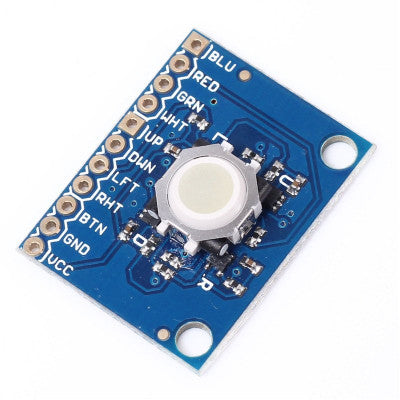 An ICSH044A ICSTATION Blackberry Trackball Breakout Board 360 Degree Trajectory Ball Module