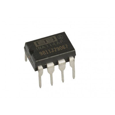 An INA114 Precision Instrumentation Amplifier IC DIP-8 Package