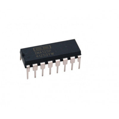 An INA125 Instrumentation Amplifier with Precision Voltage Reference IC DIP-16 Package