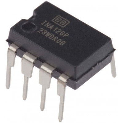 An INA126 Micro Power Instrumentation Amplifier IC DIP-8 Package