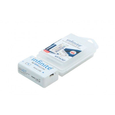 An Infinite ENVIE 9V 800mAh Li-ion Micro USB Rechargeable Battery