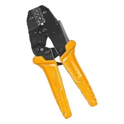 An INGCO HRCPC0506 9 inch Ratchet Crimping Plier
