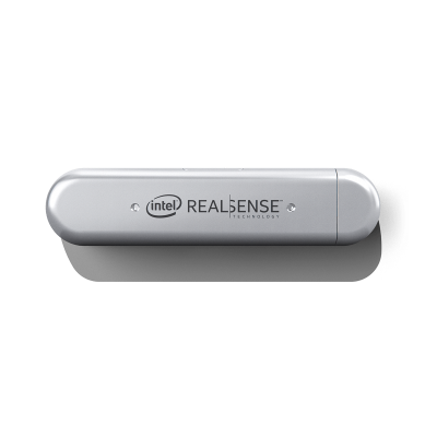 An Intel D415 RealSense Depth Camera