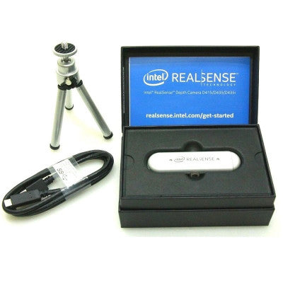An Intel D415 RealSense Depth Camera