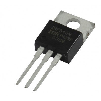 An IRF540 MOSFET - 100V 33A N-Channel HEXFET Power MOSFET TO-220 Package